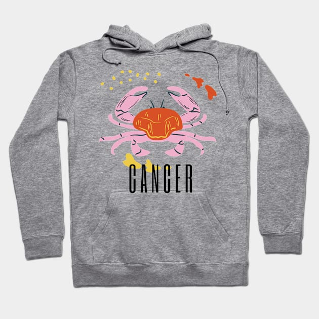 CANCER Hoodie by EXUBERANT DESIGN